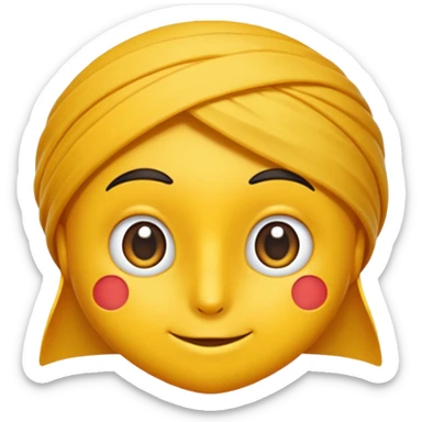 ایموجی که تریبی از a n _ × است sticker