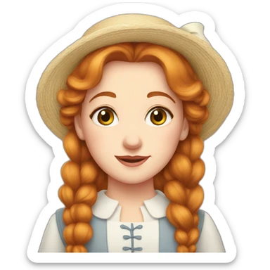 anne shirley sticker