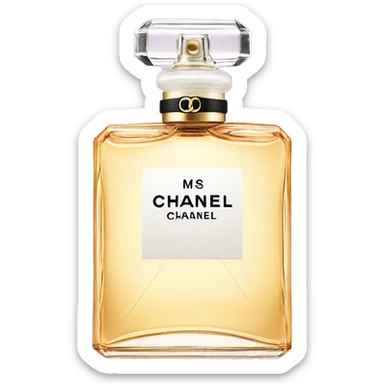 Chanel perfume sticker