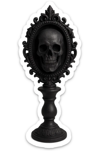 goth object, remove background  sticker