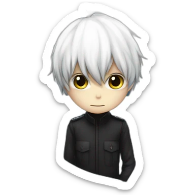 Kaneki steps on the Israeli flag sticker