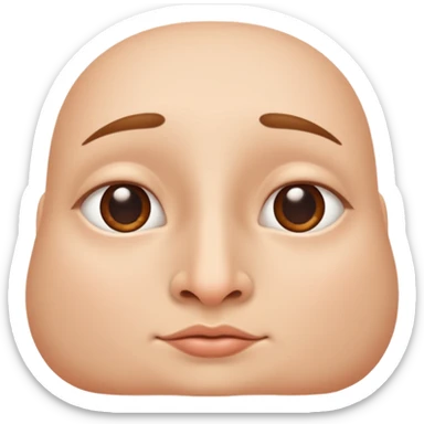 nose only zoom sticker