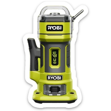 ONE+ 18V Cordless Compact Fixed Base Router RYOBI with gray  sticker