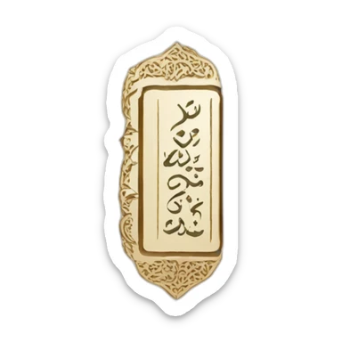 holy quran book in english sticker
