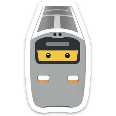 Metro on a runway sticker