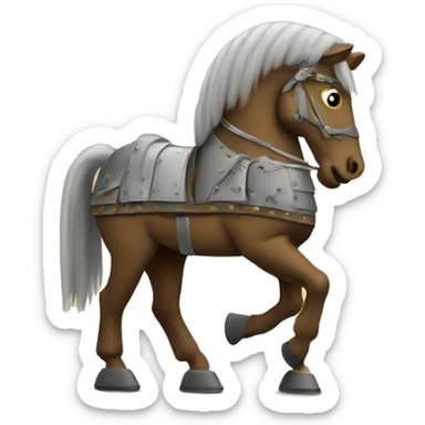 trojan horse sticker