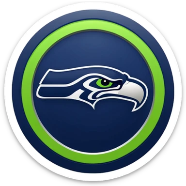 NFL Seahawks logo emoji sticker