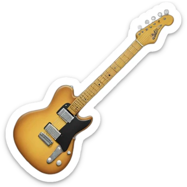 Springsteen guitar sticker