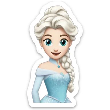 Reine des neiges  sticker