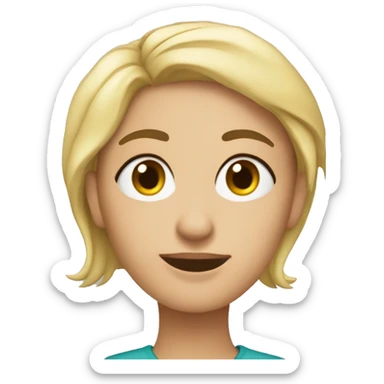 Chiara from lunatix sticker