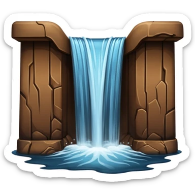 Dam Water sticker