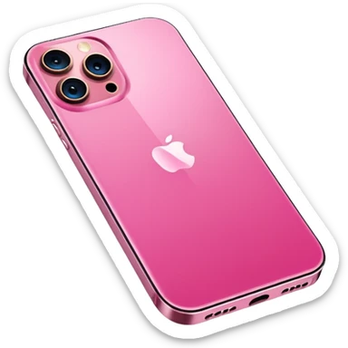 Pink iPhone 14 Pro Max sticker