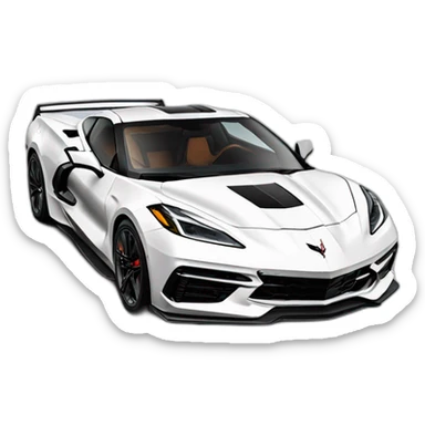 Corvette c8 sticker