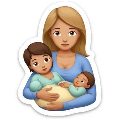 Breastfeeding in peace sticker