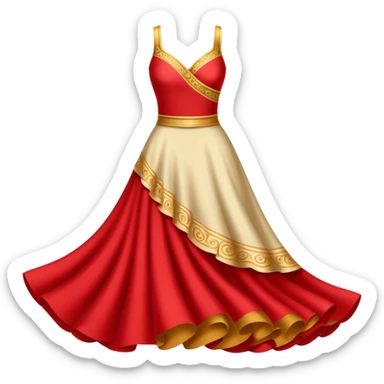 Caporales dress sticker