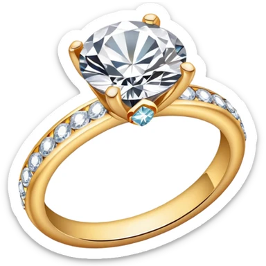 diamond ring sticker