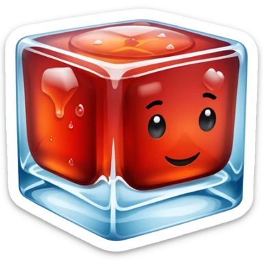 negroni without fruit in the glas but one big icecube sticker