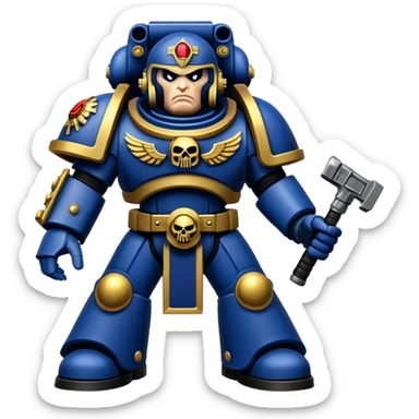 Warhammer 40k sticker
