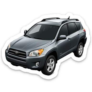 2009 Toyota rav4 sticker
