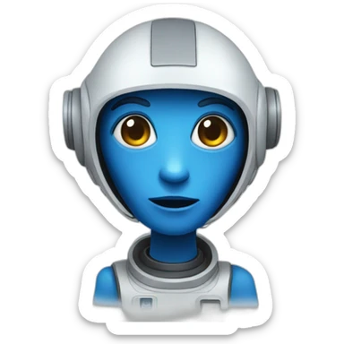 Et blue galactic tech sticker