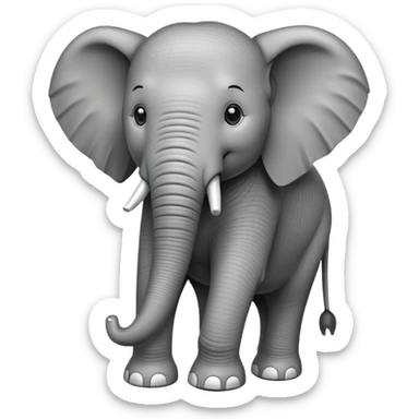 Republican Party Elephant symbol  sticker
