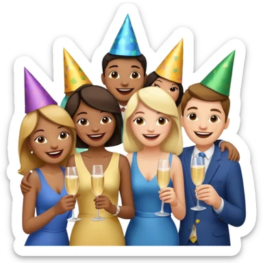 group of friends sticker