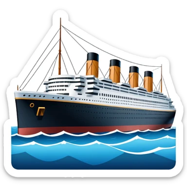 Make the Titanic sticker