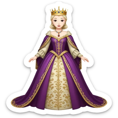 HEADLESS QUEEN WITHOUT HEAD sticker