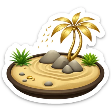 zen sparkle good things sticker