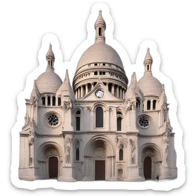 sacrée coeur paris sticker