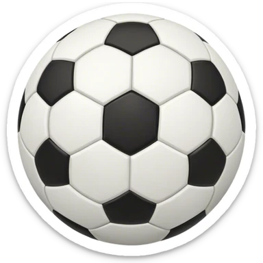 the same image except with only one soccer ball sticker