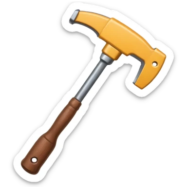 Hammer sticker