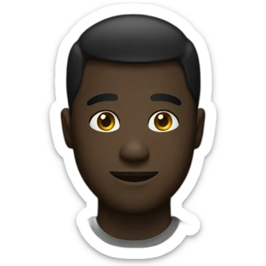 a black one that we don't see in the dark sticker