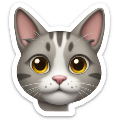 Gato com asas sticker