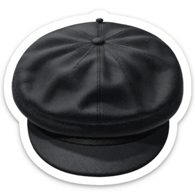 male beret hat no human sticker