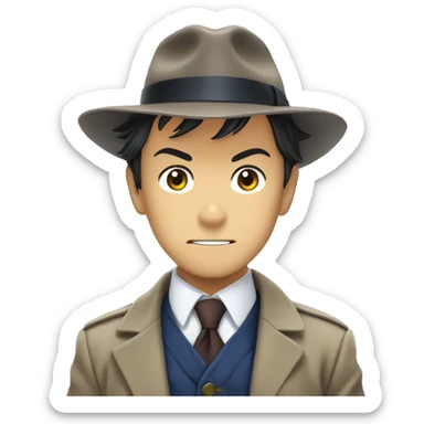 Detective conan sticker