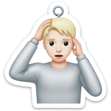 Someone hanging themselves sticker