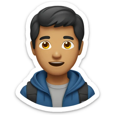 Filipino guy sticker