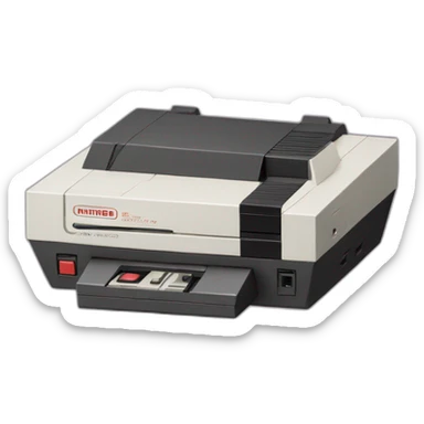 nintendo entertainment system sticker