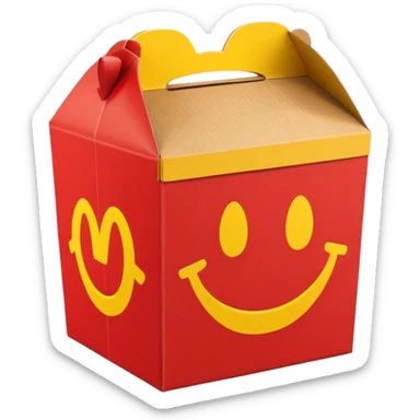 McDonald happy meal sticker