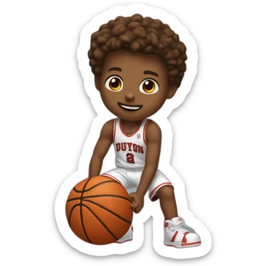 Kid Slam dunk sticker