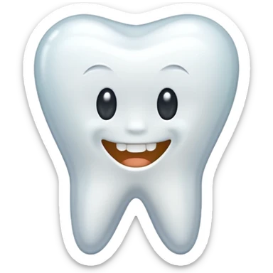 Ordinary tooth sticker