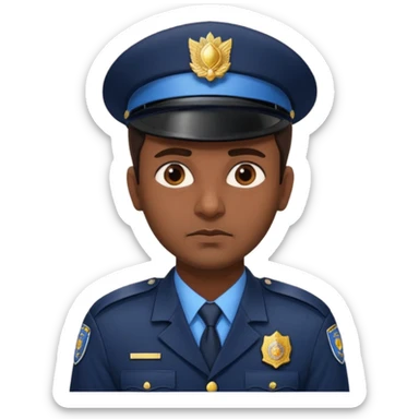 Indian police sticker