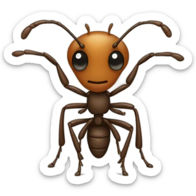 A alphabet Ant sticker