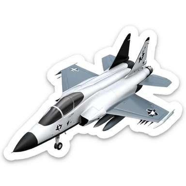 Jet Trainer - T-38 Talon - Northrop Grumman (Model Year: 2021) (Iconic colour: White and black) sticker