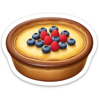 bluebery dutch baby sticker