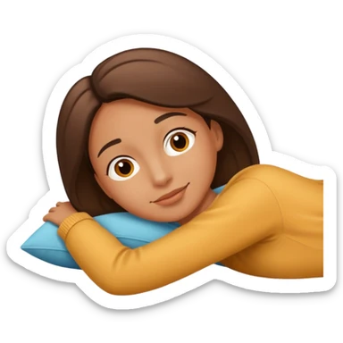 LLEGANDO A CASA ACOSTADO  sticker