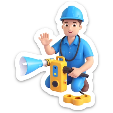 leak detection  sticker