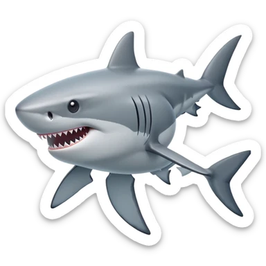 Shark tralalero tralala  sticker