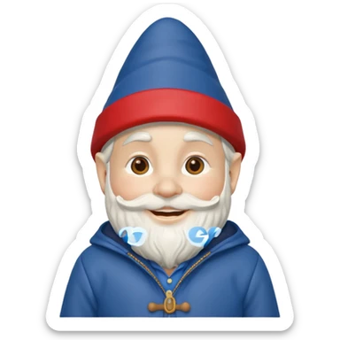 garden gnome sticker